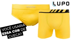 Cuecas Amarelas da Lupo