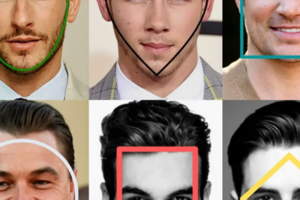 tipos de rosto masculinos