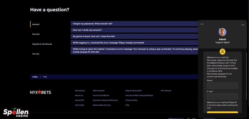 Nyxbets inloggen en bonussen: Alles wat je moet weten over het casino - overview